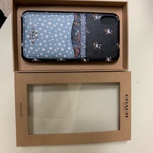 Coach XS max phone case.